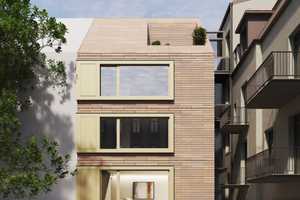 Außerewöhnliches Stadthaus mit skulpturalem Charakter+Neubau+Bezugsfertig 01/26 – Schwanthaler Straße 158, 80339 München – Vorschaubild 1