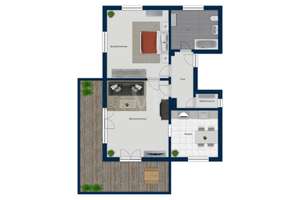 Helle 2-Zimmer-Wohnung mit traumhaftem Fernblick – Die vollständige Adresse der Immobilie erhältst du vom Anbieter., 70619 Sillenbuch (Ortsteil), Stuttgart – Vorschaubild 10
