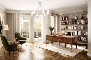 Charmante Wohnung mit Aufzug & 3 Balkonen! – 5 Zimmer – Suarezstraße 24, 14057 Charlottenburg, Berlin – Vorschaubild 11