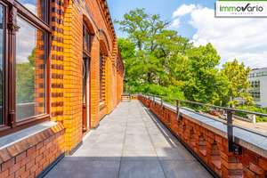 Wohnen in der Villa Wolf. 4-Raum-Wohnung mit Dielenboden, Terrasse, Tageslichtbad mit Wanne & Dusche
