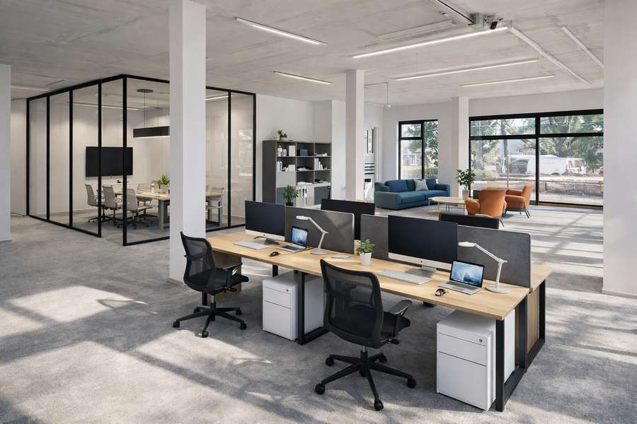 Büro Visualisierung