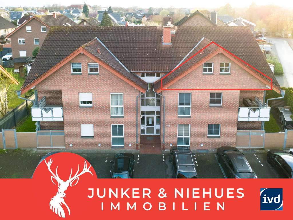 Immobilie in Rietberg - Helle Dachgeschosswohnung mit Balkon in Rietberg – gepflegtes 6-Familienhaus - Bild 0