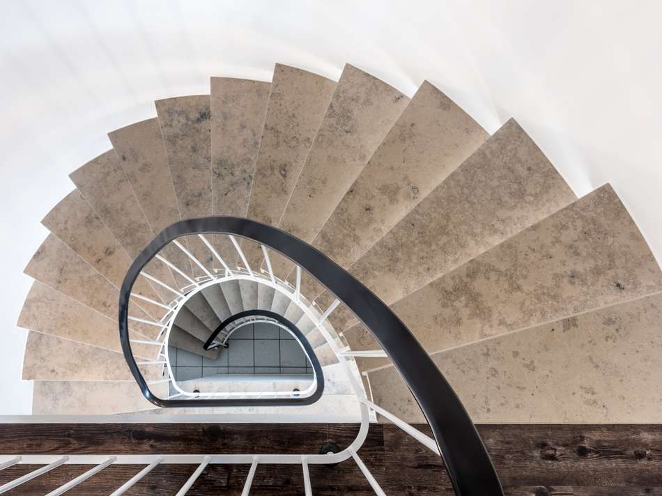 Natursteintreppe