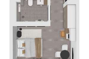 Exklusives Studentenapp. mit Südbalkon - Erstbezug sofort möglich – Hofgartenweg 14, 93051 Kumpfmühl-Ziegetsdorf-Neuprüll, Regensburg – Vorschaubild 14