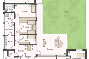 Horn-Lehe, Lehesterdeich | Flachdach-Winkelbungalow mit Doppelgarage – Die vollständige Adresse der Immobilie erhältst du vom Anbieter., 28357 Lehesterdeich, Bremen – Vorschaubild 27