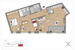 I Urban wohnen im OSTFORUM Leipzig I  moderne Wohnungen in zentraler Stadtlage I – Prager Straße 30b, 4103 Zentrum-Südost, Leipzig – Vorschaubild 2