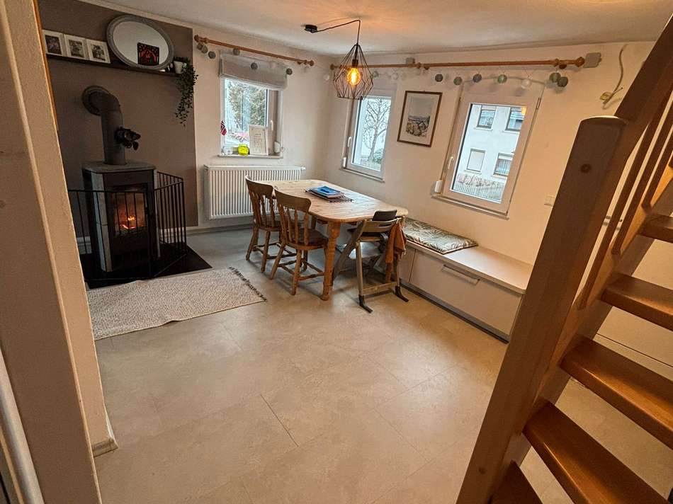 Blick von der Küche aus 