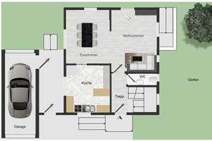 Provisionsfrei – Helles, familienfreundliches Haus mit sonniger Terrasse & schönem Garten – Die vollständige Adresse der Immobilie erhältst du vom Anbieter., 75180 Sonnenberg, Pforzheim – Vorschaubild 20