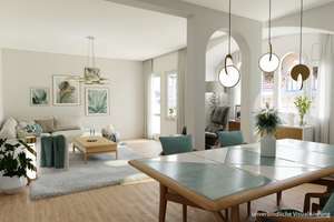 Sanierte, WG-geeignete 4-Zimmer-City-Wohnung in Stuttgart-Mitte – Die vollständige Adresse der Immobilie erhältst du vom Anbieter., 70173 Neue Vorstadt, Stuttgart – Vorschaubild 2