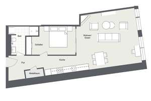 Attraktive 2 Zimmer EG Wohnung inkl. EBK / kein Balkon / eigener privater Zugang. – An der Lingenmühle 12, 41061 Gladbach, Mönchengladbach – Vorschaubild 28