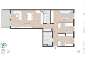 *BEZUGSFERTIG* STILVOLLE 4-ZIMMER-WOHNUNG MIT HERRLICHEM SÜD-BALKON – Gr­ubmühlerfeldstr. 48a, 82131 Gauting – Vorschaubild 5