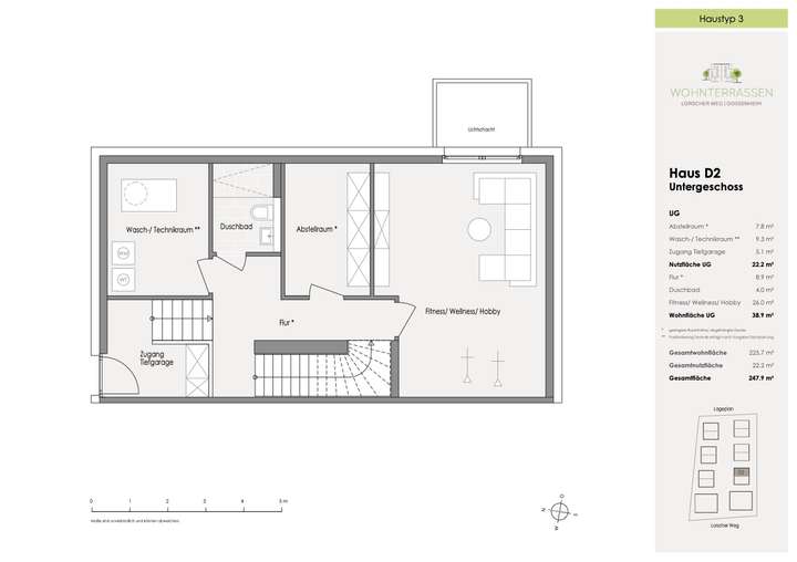 Grundriss-Untergeschoss