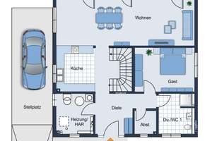 RECKLINGHAUSEN-SÜD: Familienfreundlicher Neubau aus 2024 – modernes Wohnen im KfW-55-Standard – Die vollständige Adresse der Immobilie erhältst du vom Anbieter., 45663 Süd, Recklinghausen – Vorschaubild 14
