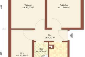 Aus alt macht wow! 3-R-WE m. Balkon in Zittau! – Leipziger Straße 20 c, 2763 Zittau – Vorschaubild 4