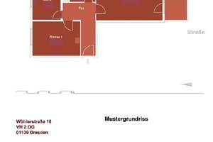 Ruhige Lage mit großzügigem Balkon! – Wöhlerstraße 18, 1139 Mickten, Dresden – Vorschaubild 4