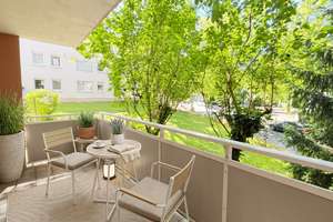 Attraktive 3 Zimmer Wohnung mit Garten, Balkon und Garage in ruhiger, grüner Wohnlage – Die vollständige Adresse der Immobilie erhältst du vom Anbieter., 65189 Südost, Wiesbaden – Vorschaubild 3
