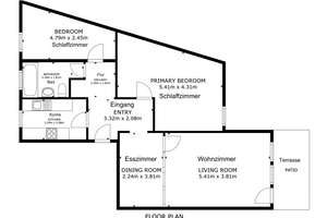 Bezugsfreie 3-Zimmerwohnung in Schmargendorf mit Stellplatz und Außenterrasse - verminderte Provisio – Die vollständige Adresse der Immobilie erhältst du vom Anbieter., 14199 Schmargendorf, Berlin – Vorschaubild 12