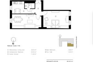Vermietete 2-Zimmer-Wohnung mit traumhaftem Weitblick auf den Volkspark Hasenheide – Die vollständige Adresse der Immobilie erhältst du vom Anbieter., 12049 Neukölln (Ortsteil), Berlin – Vorschaubild 16