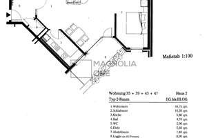 Barrierearme, lichtdurchflutete 2-Zimmer-Wohnung mit sonnigem Balkon, Aufzug und TG-Stellplatz – Die vollständige Adresse der Immobilie erhältst du vom Anbieter., 50937 Sülz, Köln – Vorschaubild 6