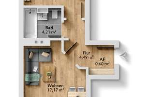 Blasewitz - 2-Zimmerwohnung mit Balkon – Heinrich-Schütz-Str. 9, 1277 Blasewitz (Stadtteil), Dresden – Vorschaubild 4
