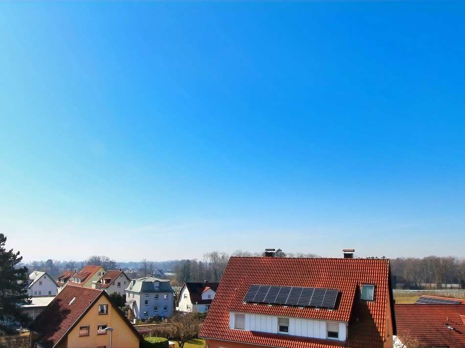 Aussicht Balkon nach Westen