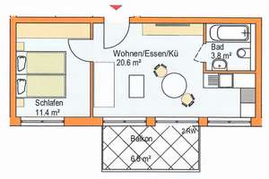 Moderne 2 Zimmer Neubauwohnung Ortsmitte Reutlingen – Lindachstraße 62, 72764 Reutlingen-Mitte, Reutlingen – Vorschaubild 10