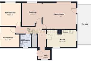 Wohnen auf einer Ebene – gepflegter Bungalow mit Westgarten, überdachter Terrasse & flexiblem Grundr – Die vollständige Adresse der Immobilie erhältst du vom Anbieter., 25582 Hohenaspe – Vorschaubild 12