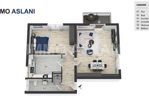 Solide Kapitalanlage: 2-Zimmer-Wohnung mit Balkon in Leipzig-Eutritzsch – Die vollständige Adresse der Immobilie erhältst du vom Anbieter., 4129 Eutritzsch, Leipzig – Vorschaubild 19