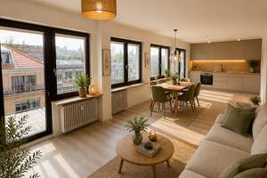 Moderne 3-Zimmer-Wohnung in Saarbrücken-St. Johann mit Balkon und Designerbad kaufen – Die vollständige Adresse der Immobilie erhältst du vom Anbieter., 66111 St. Johann, Saarbrücken – Vorschaubild 2