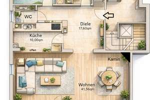 Attraktive 3-Zimmer-Gartenwohnung in begehrter Villenlage – aktuell wertbeständig vermietet – Die vollständige Adresse der Immobilie erhältst du vom Anbieter., 21029 Bergedorf (Ortsteil), Hamburg – Vorschaubild 16