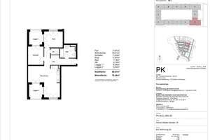 Karlshorst: Helle 3-Zimmer-Wohnung mit Balkon & Einbauküche – Heiner-Müller-Straße 19, 10318 Karlshorst, Berlin – Vorschaubild 9