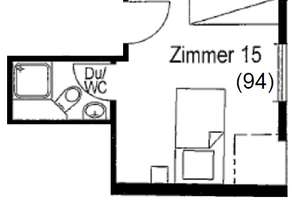 Kleines Apartment mit EBK Ortsmitte Reutlingen – Seestr. 20, 72764 Reutlingen-Mitte, Reutlingen – Vorschaubild 5