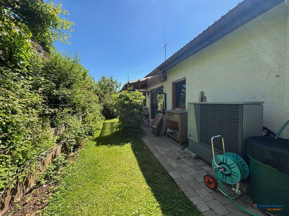 Garten hinter dem Haus