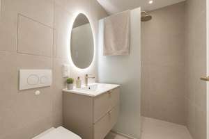 Wunderschöne neue Terrassen-Garten-Wohnung, nach Westen ausgerichtet und mit Einbauküche in Moosach – Die vollständige Adresse der Immobilie erhältst du vom Anbieter., 80992 Moosach-Bahnhof, München – Vorschaubild 12
