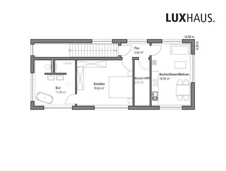 Grundriss Dachgeschoss