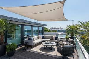 Eigener Strandzugang: Penthouse-Maisonette an der Elbe! – Die vollständige Adresse der Immobilie erhältst du vom Anbieter., 22605 Othmarschen, Hamburg – Vorschaubild 2