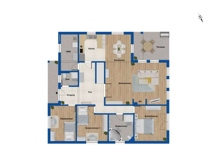 Grundriss Erdgeschoss