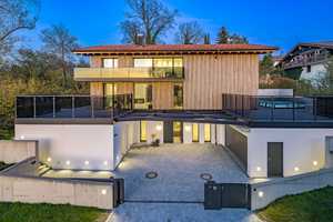 Moderne Landhausvilla in Hanglage - im Ortskern Gmund – Miesbach (Kreis) – Vorschaubild 1