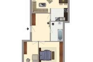 Moderne 3-Zimmer-Wohnung mit Balkon in ruhiger Lage! – Astonstraße 48, 39116 Sudenburg, Magdeburg – Vorschaubild 11