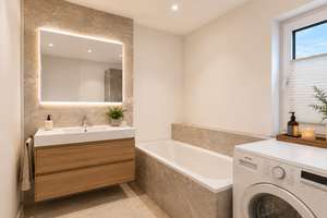 3-Zimmer Neubau Wohnung mit XL Balkon in Aubing – Die vollständige Adresse der Immobilie erhältst du vom Anbieter., 81243 Aubing-Süd, München – Vorschaubild 5