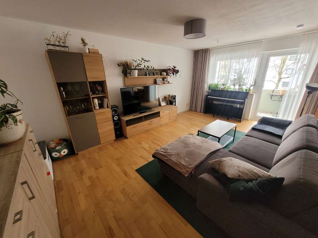 Immobilie in Mering - Gepflegte 3-Zimmer-Wohnung mit Süd-West-Balkon & Alpenblick in Mering - Bild 1