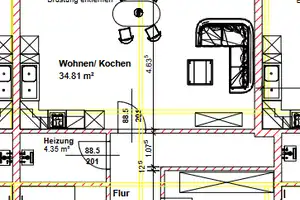 ERSTBEZUG ebenerdige 2,5-Raumwohnung /Reihenhaus mit Fußbodenheizung und Garten zu vermieten – Drosselweg 13, 14774 Brandenburg an der Havel – Vorschaubild 4