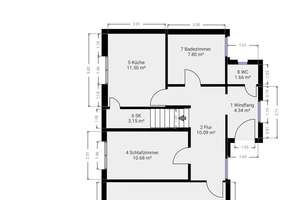 Haus mit 4 Zimmer und 117qm