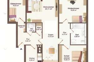 AIGNER - Familienglück in Bogenhausen – Großzügige 4-Zimmer-Wohnung mit Loggia und Balkon – Die vollständige Adresse der Immobilie erhältst du vom Anbieter., 81925 Oberföhring, München – Vorschaubild 13
