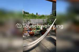 Tauschwohnung: Großzügige DG- Maisonette mit Dachterrasse