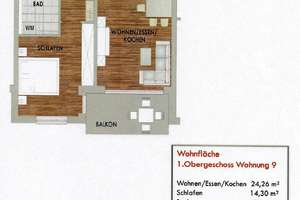 Moderne 2-Zimmer-Wohnung mit Balkon und hochwertiger Ausstattung – Dianastraße 6, 92708 Mantel – Vorschaubild 3