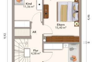 V3452 Gemütliches Reihenmittelhaus für Heim- und Handwerker in Gebersdorf – Die vollständige Adresse der Immobilie erhältst du vom Anbieter., 90449 Gebersdorf, Nürnberg – Vorschaubild 20
