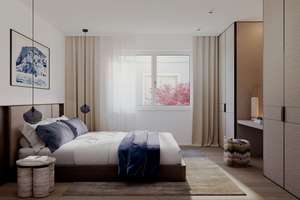 NEUBAU: Stilvolle, barrierefreie 3-Zimmer-Gartenwohnung mit direktem Zugang zum Hobbyraum – Grünbauerstraße 27, 81479 Solln, München – Vorschaubild 3
