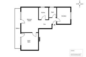 Attraktive Eigentumswohnung mit Balkon und Tiefgaragenplatz – 63073 Bieber, Offenbach am Main – Vorschaubild 12
