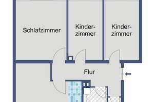 69 m² Wohnung mit Balkon und Gäste-WC – 36251 Bad Hersfeld – Vorschaubild 4
